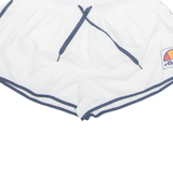 ELLESSE Womens Sports Shorts White XL W30
