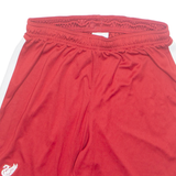 NIKE Liverpool Mens Sports Shorts Red L W26
