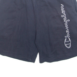 CHAMPION Mens Casual Shorts Blue L W30
