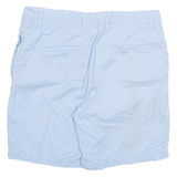 Mens Chino Shorts Blue M W30