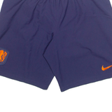 NIKE Natherlands Mens Sports Shorts Purple L W28