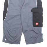 ENGELBERT STRAUSS Mens Workwear Shorts Grey S W28