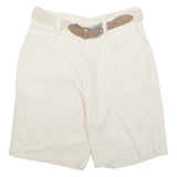 Mens Casual Shorts Beige M W30