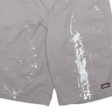 DICKIES Mens Workwear Shorts Grey M W32