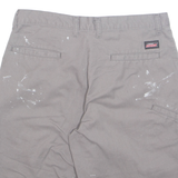 DICKIES Mens Workwear Shorts Grey M W32