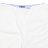 TOMMY HILFIGER Womens Chino Shorts White XS W32
