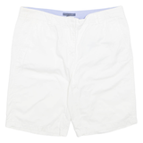 TOMMY HILFIGER Womens Chino Shorts White XS W32