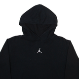 AIR JORDAN Crop Womens Black Hoodie L