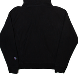 CHAMPION Mens Black Hoodie S