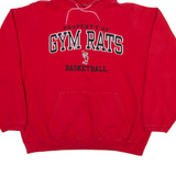 Gym Rats Basketball Mens Red Hoodie USA L
