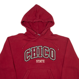 RUSSELL ATHLETIC Chicago State Mens Red Hoodie USA M