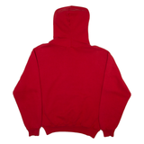 JERZEES Spartan Soccer Mens Red Hoodie USA M