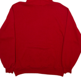 JERZEES Brophy Mens Red Hoodie USA L