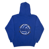 LEE Force Volleyball Club Mens Blue Hoodie USA M