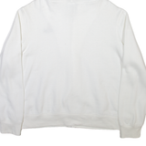 DISNEY Mens White Hoodie Full Zip XL