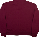 PTIMA Cancun Mexico Mens Maroon Hoodie Full Zip L