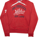 SAN FRANCISCO ATHLETIC Mens Pink Hoodie USA L