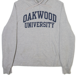 RED SHIRT Oakwood University Mens Grey Hoodie USA L