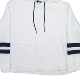 NAUTICA Crop Womens White Hoodie XL