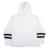 NAUTICA Crop Womens White Hoodie XL