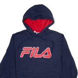 FILA Mens Blue Hoodie M