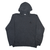 ADIDAS Mens Grey Hoodie L