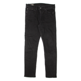 LEVI'S 510 Jeans Premium Mens Black Slim Skinny W31 L20