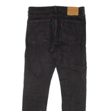 LEVI'S 510 Jeans Premium Mens Black Slim Skinny W31 L20