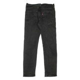 LEVI'S 502 Jeans BIG E Mens Black Regular Tapered W30 L28