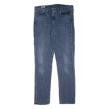 LEVI'S 511 BIG E Jeans Mens Blue Slim Straight Stonewash W34 L32