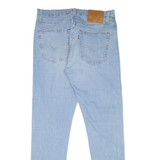 LEVI'S 512 BIG E Jeans Mens Blue Slim Tapered Stonewash W32 L32