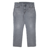 LEVI'S 511 BIG E Jeans Mens Grey Slim Straight Stonewash W36 L30