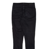 LEVI'S 721 BIG E High Rise Womens Jeans Black Slim Skinny W29 L30