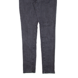LEVI'S 721 BIG E High Rise Womens Jeans Grey Slim Skinny W29 L32