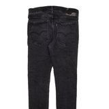 LEVI'S Line 8 Womens Jeans Black Slim Skinny W28 L28