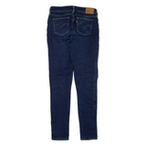 LEVI'S 711 BIG E Womens Jeans Blue Slim Skinny W25 L30