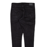 LEVI'S 311 Womens Jeans Black Slim Skinny W30 L30