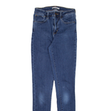 LEVI'S 721 High Rise Womens Jeans Blue Slim Skinny W24 L32