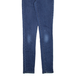 LEVI'S 721 High Rise Womens Jeans Blue Slim Skinny W24 L32
