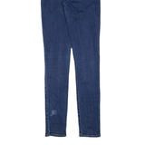LEVI'S 721 High Rise Womens Jeans Blue Slim Skinny W24 L32