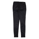 LEVI'S 710 Womens Jeans Black Slim Skinny W25 L28