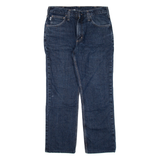 CARHARTT Mens Jeans Blue Regular Straight W33 L27