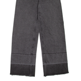 EVIDENT Womens Jeans Grey Loose Straight W24 L29