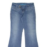 HYDRAULIC Womens Jeans Blue Regular Flared Stone Wash W28 L32