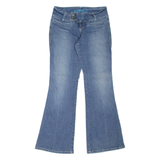 HYDRAULIC Womens Jeans Blue Regular Flared Stone Wash W28 L32