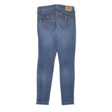 TRUE RELIGION Serena Womens Jeans Blue Slim Skinny Stone Wash W29 L29
