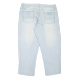 AVIREX Altered Mens Jeans Blue Relaxed Tapered Stone Wash W40 L28