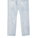 GUESS Halsted Fit Womens Jeans Blue Slim Tapered Stone Wash W31 L29