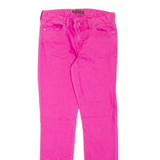 TOMMY HILFIGER Womens Jeans Pink Slim Skinny W28 L31
