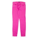 TOMMY HILFIGER Womens Jeans Pink Slim Skinny W28 L31